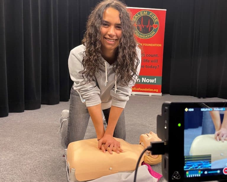 SALEM FIRE FOUNDATION RELEASES STUDENT CPR TRAINING VIDEO IN NINE LANGUAGES