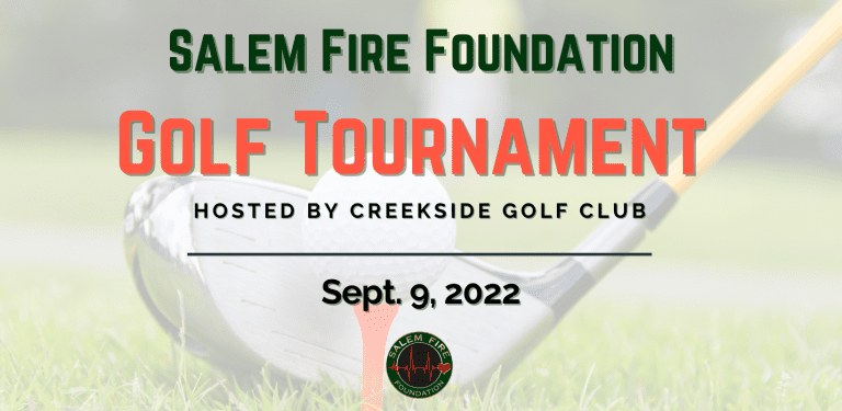 Play in the Salem Fire Foundation Golf Tournament